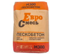 ПЕСКОБЕТОН М-300 ЕВРОСМЕСЬ 40 КГ
