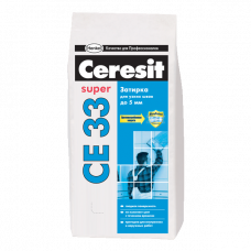 Затирка CERESIT CE33 (ЦЕРЕЗИТ СЕ33) антрацит (2 кг)